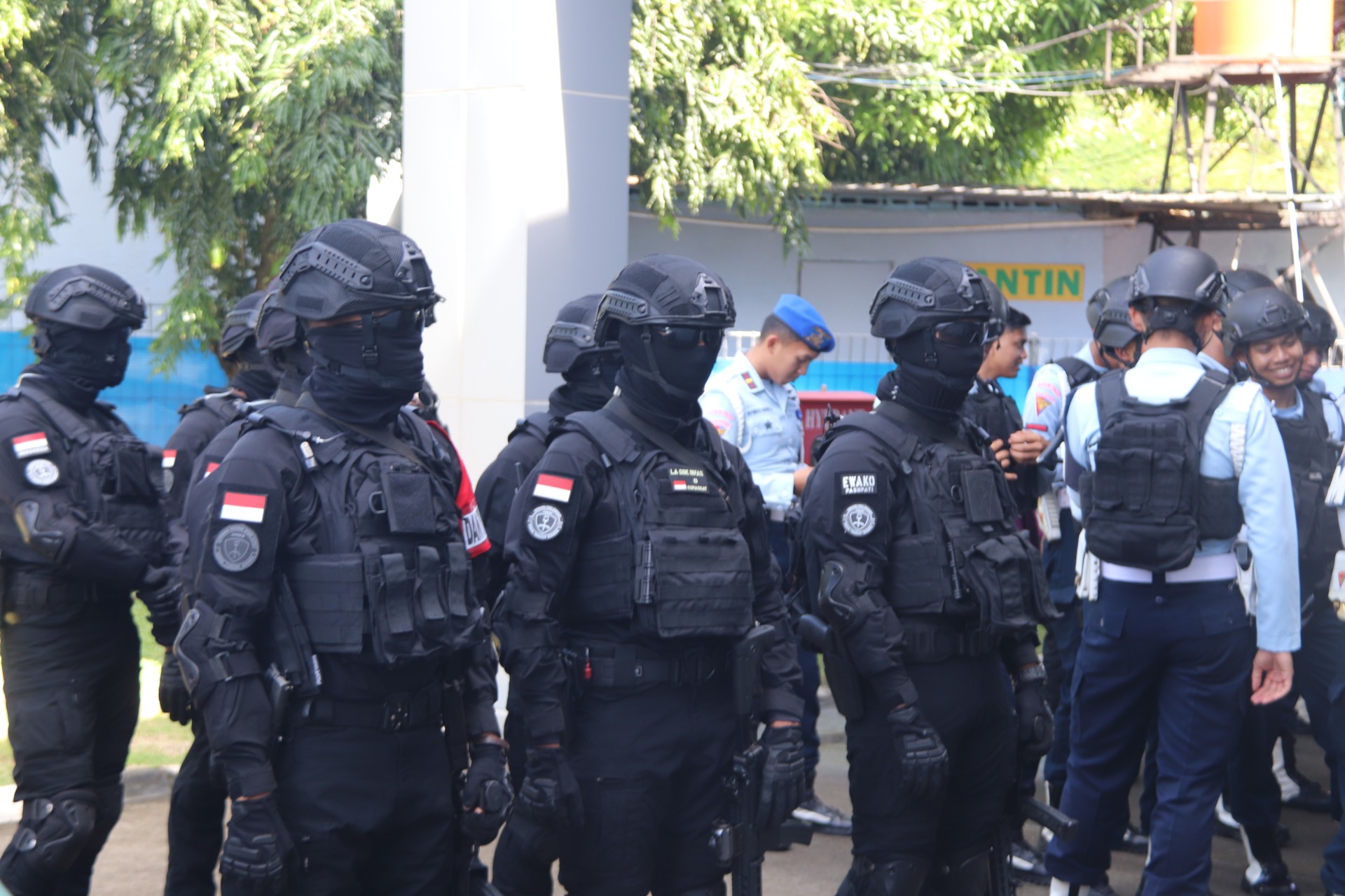 Foto pendukung Latihan rutin yang di lakukan divisi hanud pasgat guna mengasah kemampuan