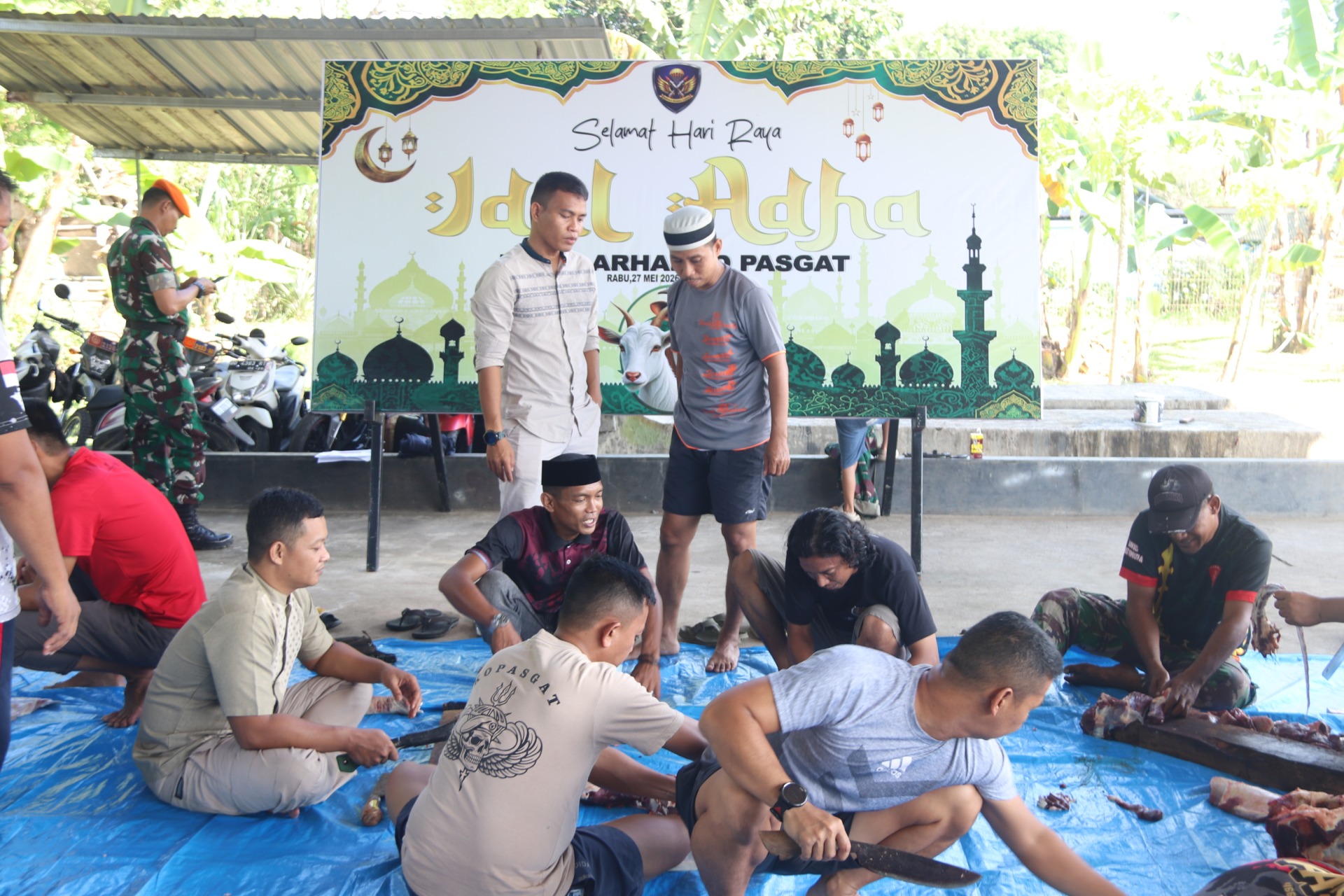 Foto pendukung Qurban hewan pada Hari raya Idul adha